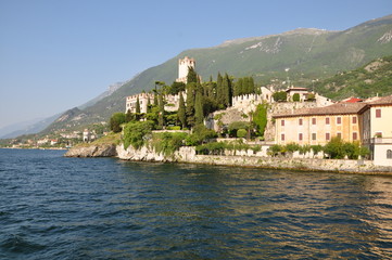 Fototapeta na wymiar Malcesine - Largo di Garda, IT Mai 2011