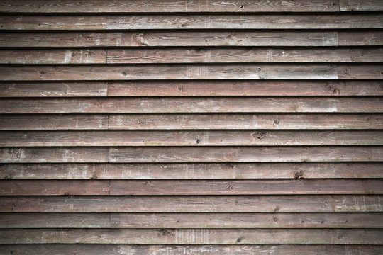 Grunge  planks of wooden wall