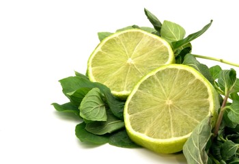 Lima y menta