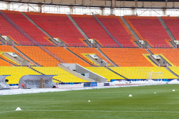 Obraz premium Футбольный стадион
