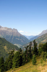 Fototapeta na wymiar Ötztal Alpy - Austria