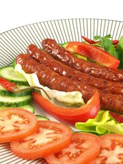 Sausages - fat food