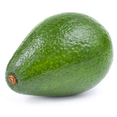 Avocado isolated on white