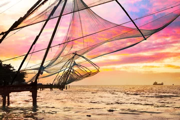 Fotobehang Chinese Fishing nets © pikoso.kz