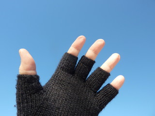 Finger-Handschuh