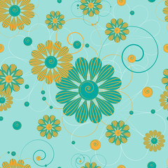 Abstract floral background