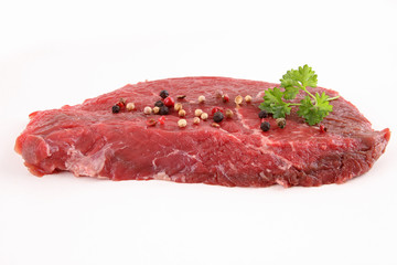 raw piece of beef