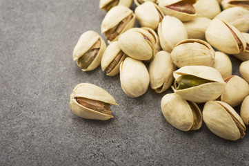 たくさんのピスタチオ