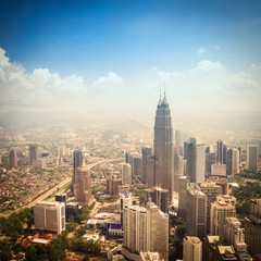 Fototapeta premium modern city in Kuala Lumpur