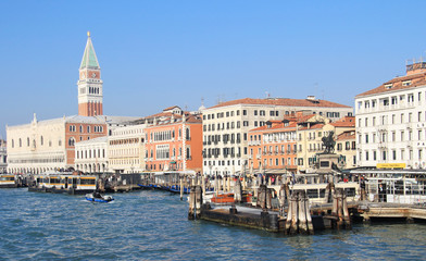 Venice ferry dock