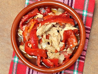 Ensaladilla de pimiento rojo