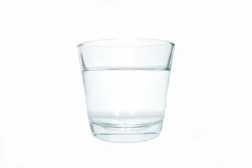 Foto op Canvas Glass of Water isolated on white © vali_111
