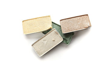 eyes shadow isolated on white