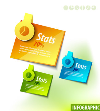 Infographics labels