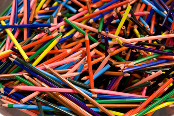 Fondo de lapiceros de colores