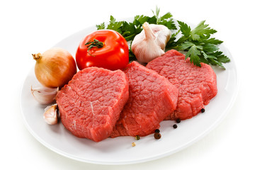 Raw beef