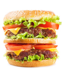 double hamburger