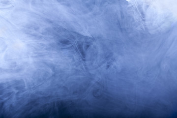 clear blue smoke background with light screen shades