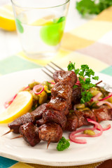 Lamb kebabs