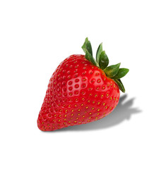 Erdbeere mit Beschneidungspfad