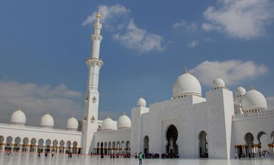 mosquée d'abu dhabi