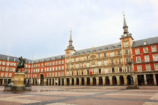 plaza Mayor, Madrid, Spain