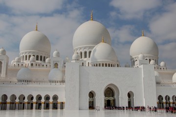 Obraz premium mosquée d'abu dhabi