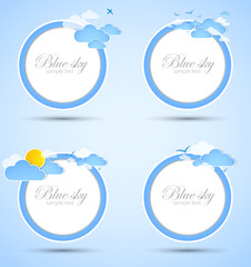 Good weather background elements.