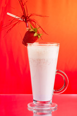 Strawberry milkshake