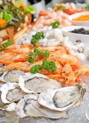 Poster Fresh seafood