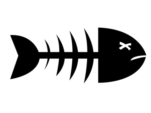 Poisson mort - p&ecirc;che
