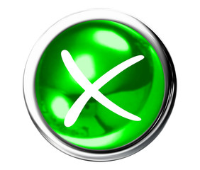 Cross Icon Button