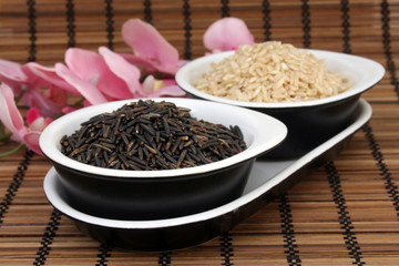 wildreis und naturreis