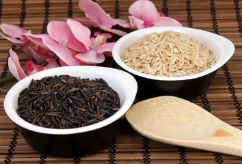 wildreis und naturreis