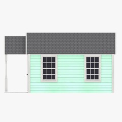 3d render of US house
