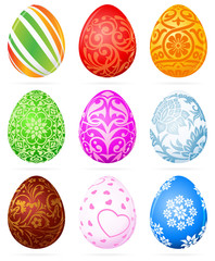 Easter Eggs Set