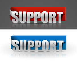 support label web icon design