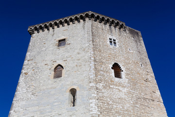 Fototapeta na wymiar Castillo de Moncada, Orthez, Pireneje Atlantyckie, Akwitania, Fra