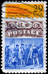 USA - CIRCA 1992 Columbian Stamp Expo
