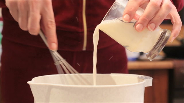 preparation of  dough 4