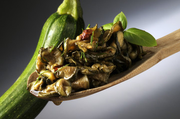Zucchini in oil