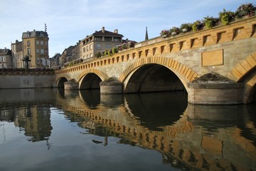 le pont moyen de metz