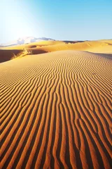 Abwaschbare Fototapete Sandige Wüste Wüste