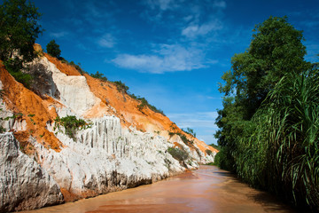 Red river canyon, Mui Ne, Vietnam