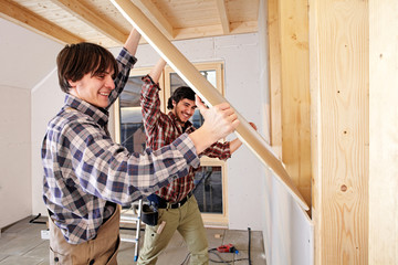 studwork: fixing the plaster boards