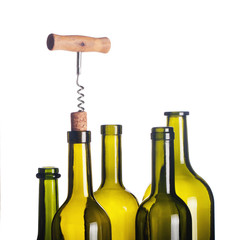 wine bottles