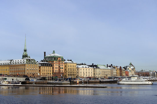 Stockholm Old Town with the ferry to Durgarden