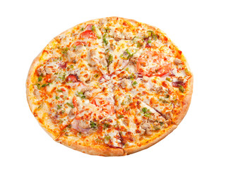 Tasty Italian pizza.Neapolitan