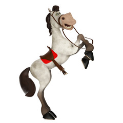 horse cartoon upright © DM7