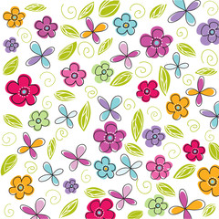 floral background, easter